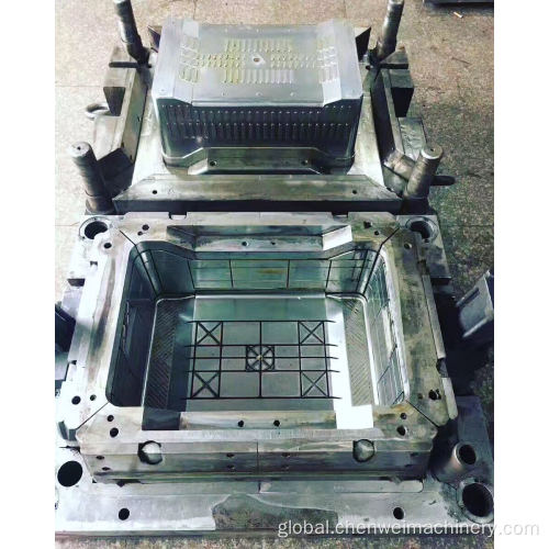 Plastic Household Mould Fruits Crate Mould with machine Factory